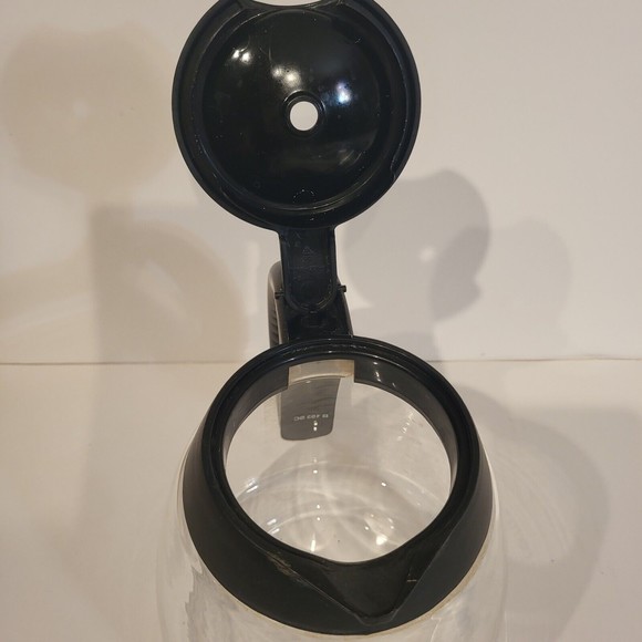 Mr. Coffee 12 Cup Coffee Maker Replacement Glass Carafe Handle & Lid - Picture 7 of 7